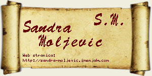 Sandra Moljević vizit kartica